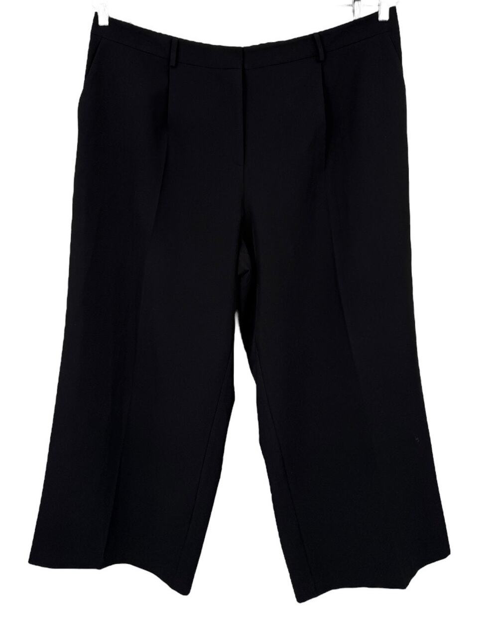 Vince Camuto pants Citrus Splash wide leg classic black size 20W